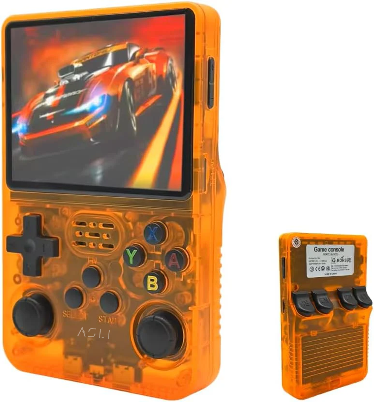 Asli Global Xretro Engine 3.5 Xretro Handheld Game Console With Linux System 128GB | Orange Asli Global Xretro Engine 3.5 Xretro Handheld Game Console With Linux System 128GB | Orange